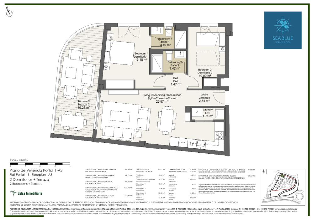 Apartment for sale in Torrox