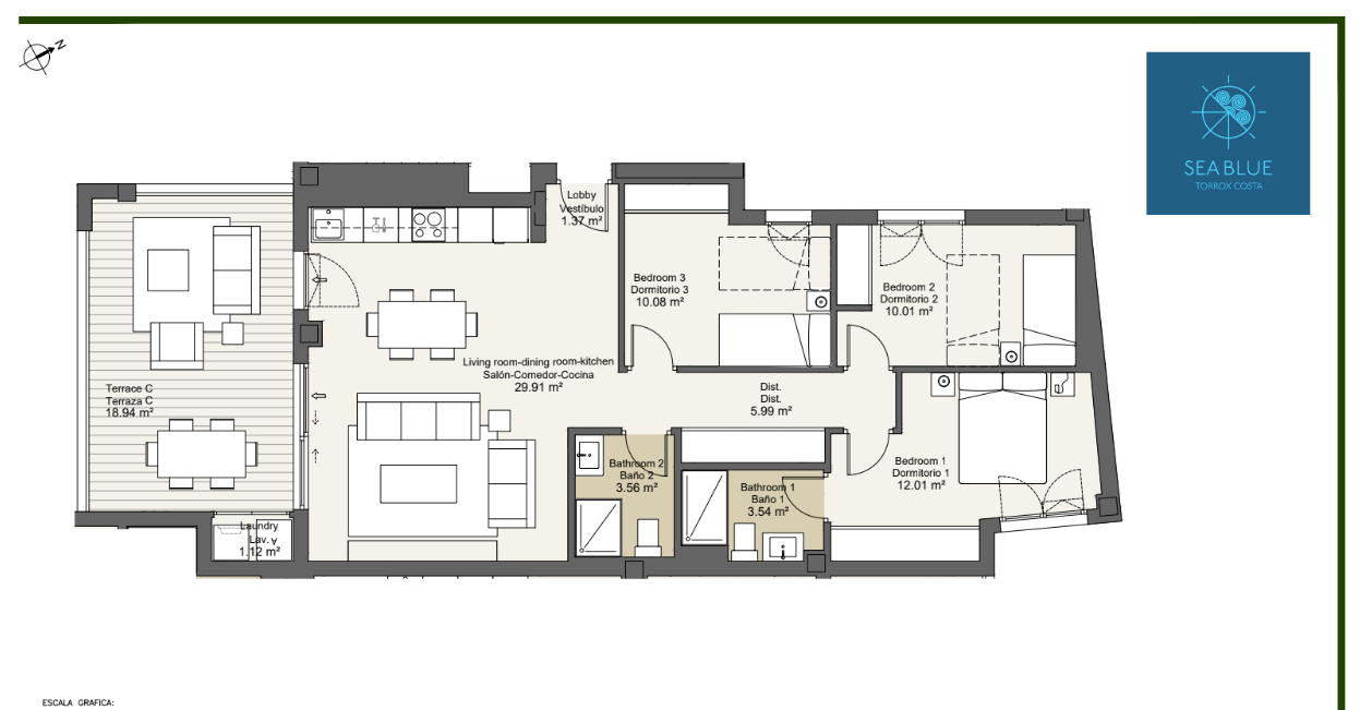 Apartamento en venta en Torrox